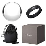 Para el color transparente y claro: prepárate para ver tu entorno en una luz completamente nueva (incluso en tu iPhone, es compatible). porque decimos que nada captura imágenes como las bolas de cristal óptico, y lo hemos creado para ser una de las mejores bolas de cristal de ahí fuera.