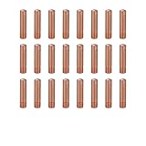 Matériau de haute qualité : Cette buse de soudage est fabriquée en cuivre de qualité supérieure, assurant une excellente conductivité électrique et une longue durée de vie. Elle garantit des performances fiables même dans des conditions de soudage exigeantes.
