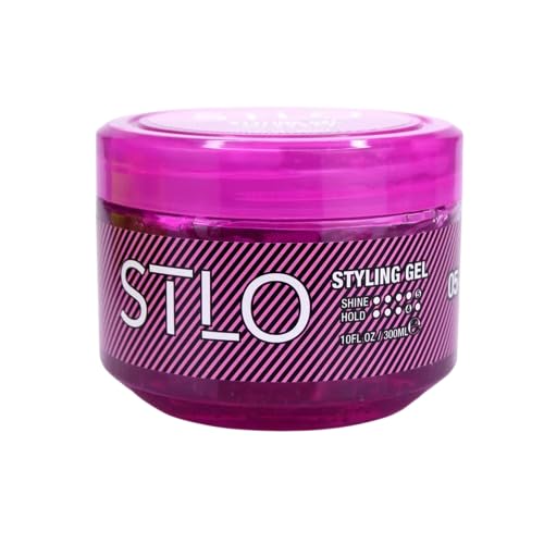 STLO Gloss Finish Styling Gel - Flexible Strong Hold No Flakes - Moisture Lock for Healthy Hair - 10 Oz - Image 1 of 9