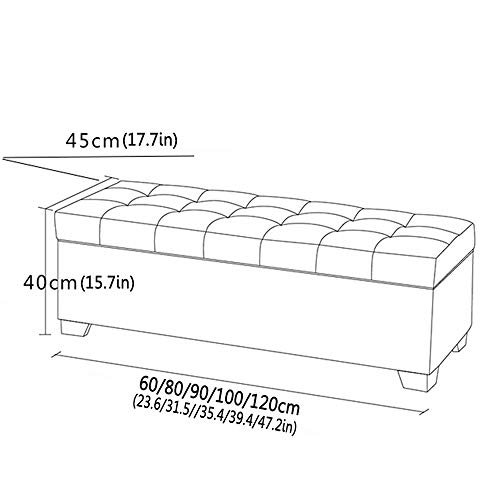 Meuble à chaussures canapé banc poufs en lin gris résistant - 3