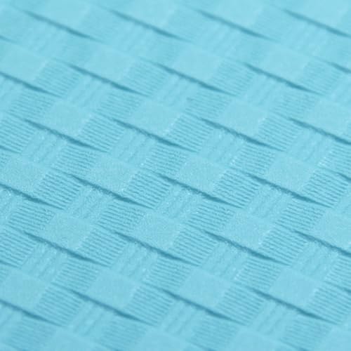 Holstex Thermoform Sheet - Basketweave Texture - 0.080 Thickness - 8in x 8in - Tiffany Blue - 1 Sheet - DIY Cosplay, Airsoft Armor