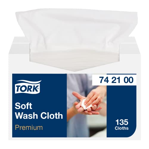 Einmalwaschlappen Tork 742100 weiches Waschtuch 1-lagig
