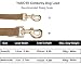 YUDOTE Weiche Cord-Hundeleine Klein,1.5x150cm,Kaffee-Braun