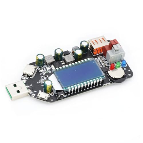 Zgehnao Módulo de fuente de alimentación USB ajustable de 15 W DP3DT, módulo de alimentación USB para regulación de energía y corriente en proyectos