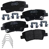Bendix Premium SBC1813 Ceramic Rear Brake Pads for Select Models Hyundai Elantra GT, Kona, Kona Electric, Sonata, Veloster, Kia Forte, Forte5, Forte Koup, Optima, Rondo, Soul, Soul EV