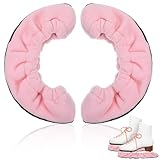Tucnoeu Ice Skate Blade Covers,Ice Skate Guards for Hockey Skates,Skate Guards Winter Skate Guards Kids Hockey Skate Blade Protector Guards for Most Ice Skates (Pink,1Pair)