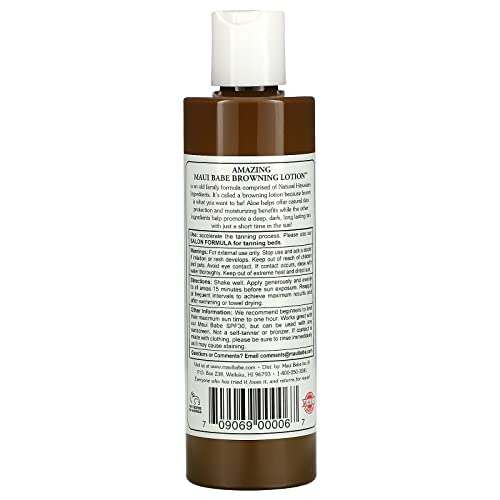 Browning Lotion - All Natural Fast Dark Tan 8 Fl.oz #TOP2