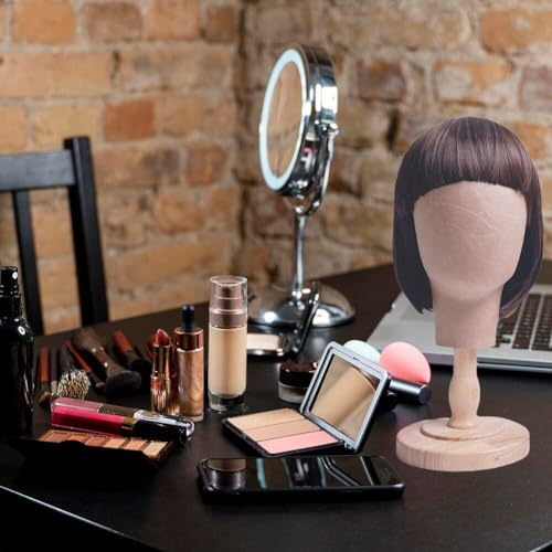 Soporte para cabeza de maniquí ideal para mantener tus pelucas impecables 8