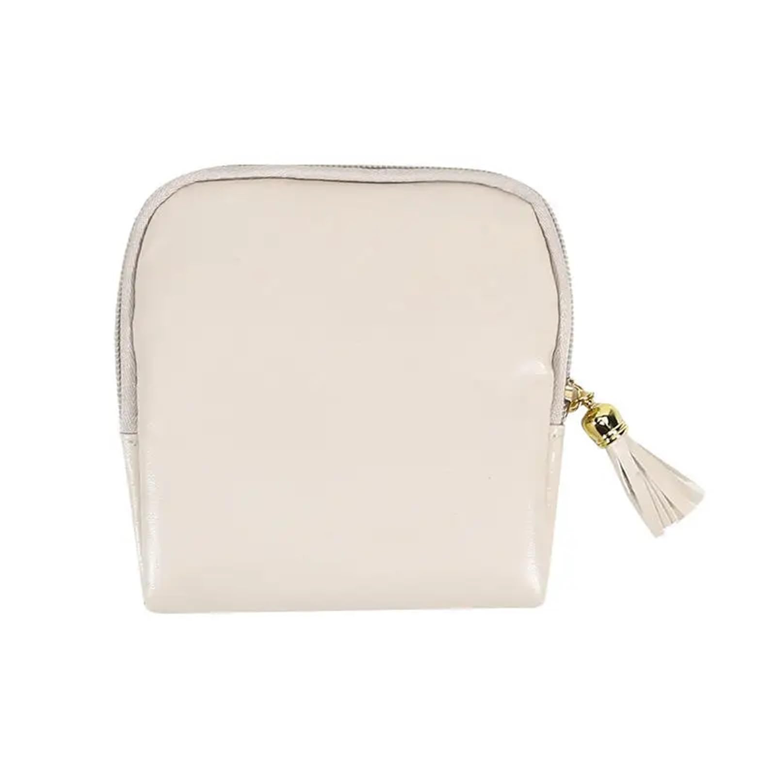 FDzkrtvm Transparent Jewelry Storage Book, Velvet Jewelry Storage Bag for Travel Multicolor(Beige)