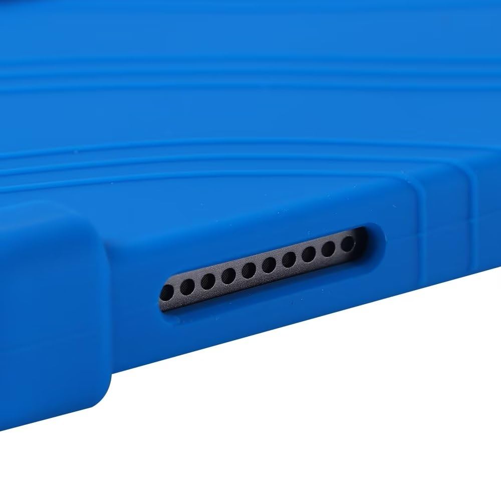 FKQLH Custodia per TCL Tab 8, Silicone Morbido Skin Leggero Custodia Protettiva per Bambini Supporto Cover per TCL Tab 8 8 Pollice, Nero