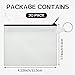 Frienda Sublimation Blank Small Coin Canvas Makeup Bags Bulk Cosmetic Craft DIY Pouch with Zipper Coin Purse Pencil Pouch Travel Toiletry Organizer(Black)
