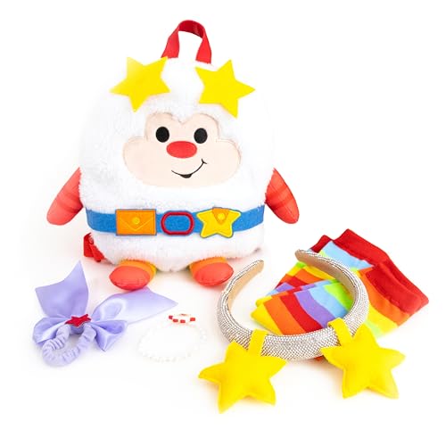 Set de Disfraz Rainbow Brite 6 Piezas con Mochila Peluche Ajustable miniatura 1