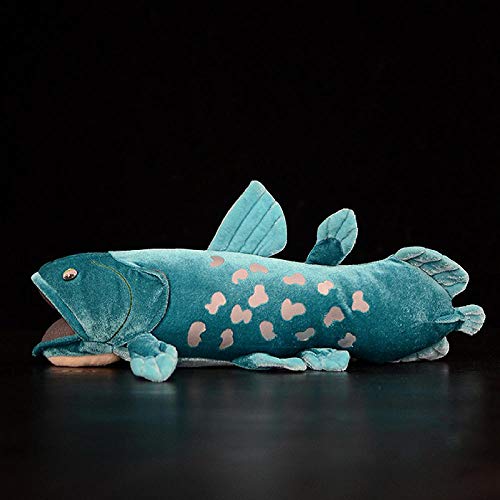 ZXZMONG Almohada Animal,Animales Juguetes De Peluche,38Cm De Largo Realistas Huggable Coelacanth Peluches...