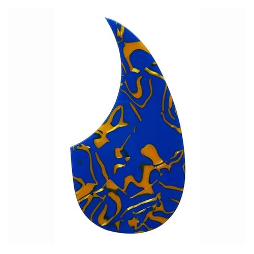 Pickguard pour guitare acoustique résistant aux rayures de médiator de toutes couleurs