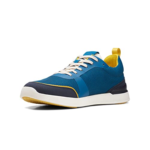 Image of Clarks Mens 26168774-teal Sneaker