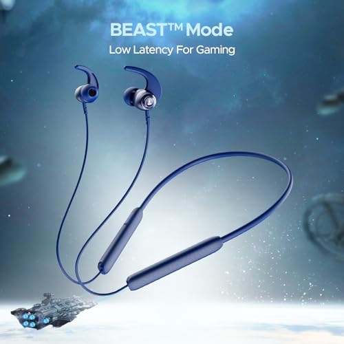 Image of boAt Rockerz 268 Bluetooth in Ear Earphones with Beast Mode, ENx Mode, ASAP Charge, Upto 25 Hours Playback, Signature Sound, BTv5.2 & IPX5(Cool Blue)