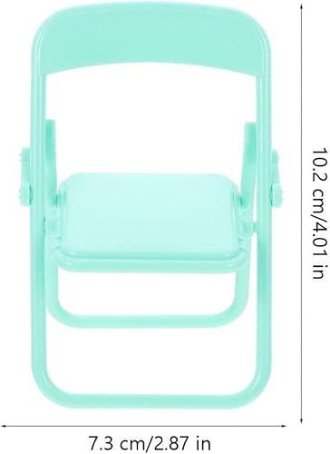 Miniatura 3 de NUOBESTY Silla de casa de muñecas, decoración de escena, mini modelo de muebles, silla de muñeca, mini silla de casa, ornamento de mini decoración