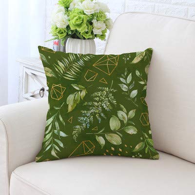Coussin en chanvre et coton WLLLO Oreiller décoratif haut de gamme pour canapé moderne