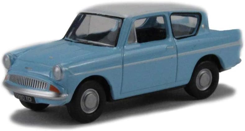 1:76 Lt.Blue/Ermine White Ford Anglia Collectable model 76105007