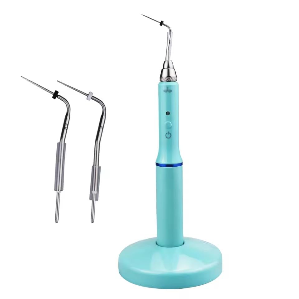 Sistema de obturación de gutapercha endodoncia pluma calentada con 2 puntas Gutapercha azul