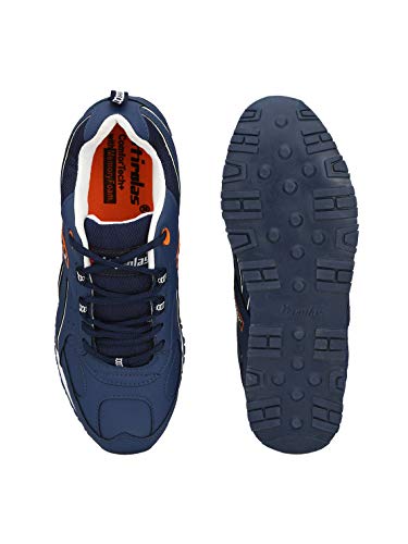 Image of Hirolas Men's Multi Sport Shock Absorbing Walking Running Fitness Athletic Training Gym Sneaker Shoes