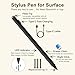 Microsoft Surface Pen für Microsoft Surface Pro 12/11/9/10/8/X/7/6/5/4/3, Surface Go 4/3/2/Laptop/Studio/Book, Surface Pro Pen mit USB-C-Schnellladefunktion, 4096 Druckstufen, Magnetisch