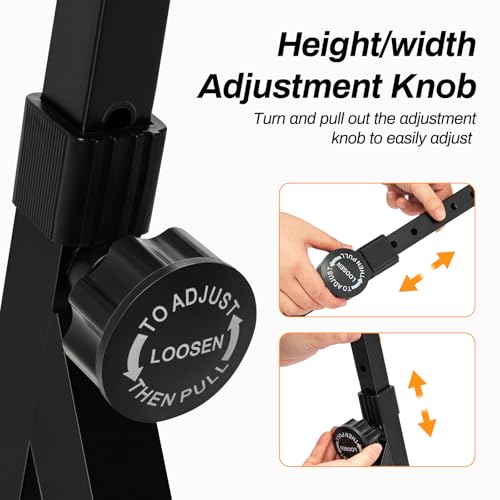 image for AODSK Keyboard Stand Heavy Duty- Z Style Adjustable and Portable Heavy