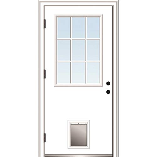 National Door Company ZZ364800R Fiberglass Smooth, Primed, Right ...