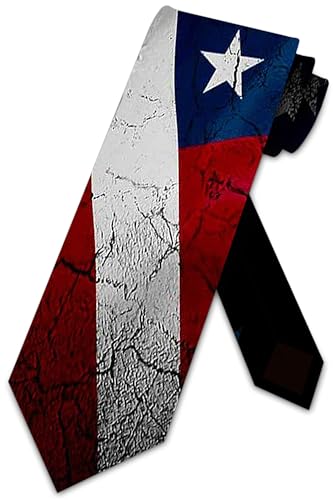 Three Rooker Flag Ties Patriotic Mens Distressed American US Flag Necktie