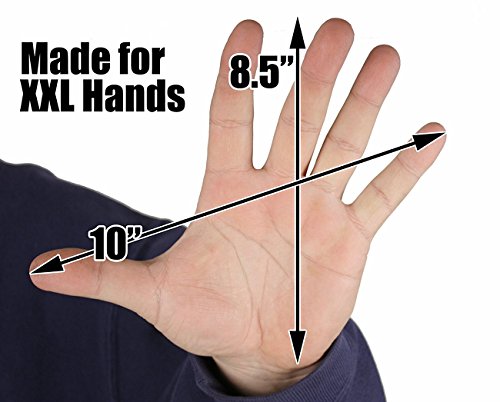 23.6" Rubber Sandblast Cabinet Gloves,Sandblasting Sand Blaster Gloves for Sandblaster Blast Abrasive Cabinet