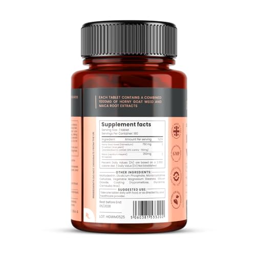 Pureclinica Horny Goat Weed and Maca Tablets