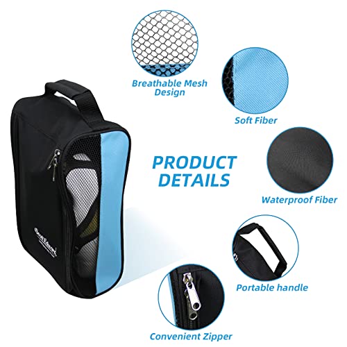 Scott Edward Tragbare Golf Schuh Tasche Outdoor Reise Reißverschluss wasserdichte und atmungsaktive Männer und Frauen Handtasche