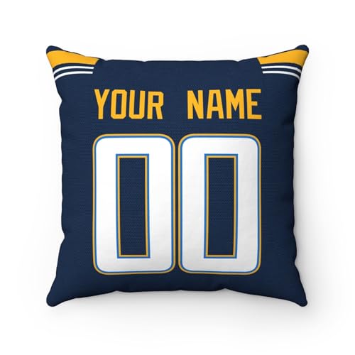 Image of ANTKING Los Angeles Throw Pillow Custom Any Name and Number Personalized Gift for Men Women Boys