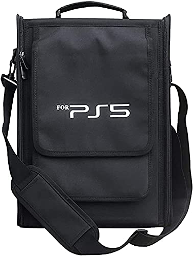 Fox Micro Carrying Case for PS5 Storage Carry Case Hard Shell Bag PlayStation Protective Shoulder Bag Handbag for PS5 System Console & Accessories