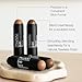 Palladio Contouring Makeup Stick BUILD + BLEND Contour Stick Makeup, Face Makeup for Perfect Sculpting Look, 0.23 Ounce (Amber Rose)