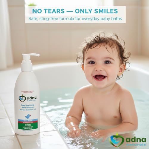 Image of Deep Nourishing Baby Shampoo | No Tears | Plant Care with Aloe Vera, Chamomilla, Hibiscus, Olive Oil | Vitamin E | 200ml | Dermatologist Approved | Pediatrician Tested I Zero Tolerance to Toxins