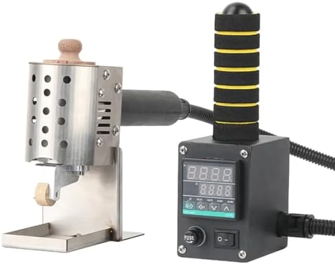 150W Hot Melt Glue Roller Machine, Adjustable 50-300℃ Temperature, Handheld Adhesive Dispenser, 50ml/150ml Applicator for Packaging, Leather Goods, Crafting Projects