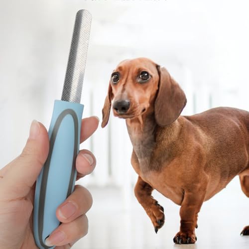 2X Krallenfeile Für Hunde, Katzen Krallenpfleger, Krallenpflege Für Kleine & Große Hunde & Katzen,Leises Pflegegerät Zum Entfernen Von Graten,Hundekrallenschleifer, Glätten & Formen Aller Krallenarten
