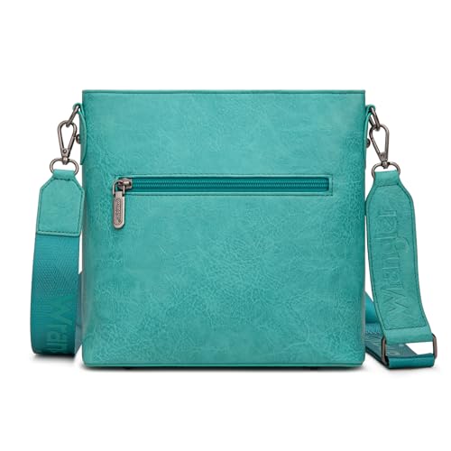Image of Wrangler Crossbody Purses for Women Two Tone Crossbody Bags Women Purses and Handbags