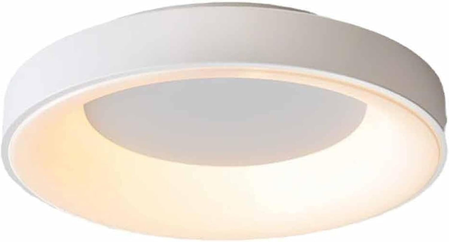 Luminaires circulaires modernes blancs avec design nordique épuré