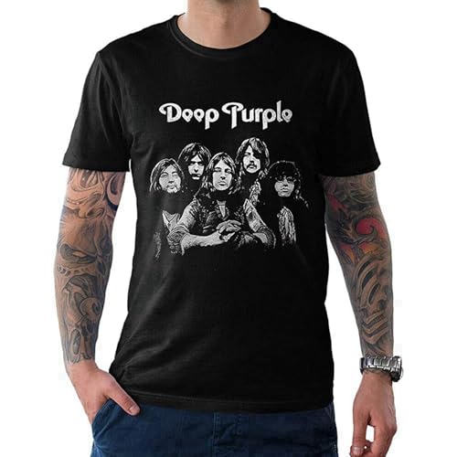 Deep Purple Vintage Rock T-Shirt, Cotton tee XL