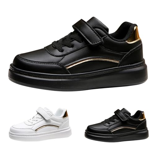 Boys Flat Athletic Shoes Kids Walking Running Hiking Sneakers Trendy Anti-Slip Rubber Sole Wide Sports Trainers2