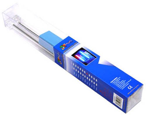 Logisys CLK12 12" Cold Cathode Kit with Single Tube, 3.0mm Tube Diameter, White