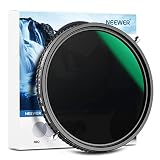 NEEWER 2 en 1 Filtro ND Variable 62mm Filtro ND2 ND32 y Filtro Polarizador (CPL), NO X Spot/Vidrio Óptico HD/Recubierto de Múltiples Capas/Ultradelgado Resistente a los Arañazos
