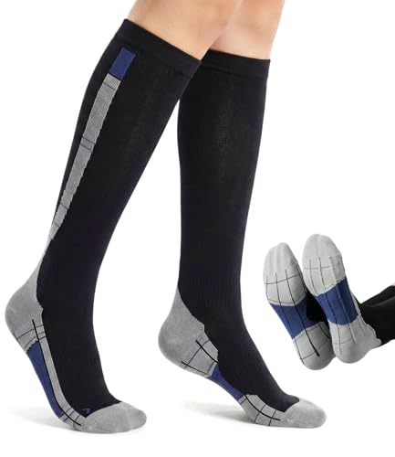 Compression Socks Women 20-30 mmHg Calf Circulation Athletic Running - image 1