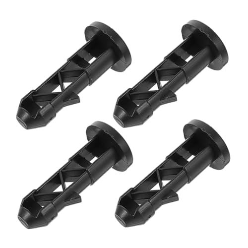 BUGUUYO Garbage Can Lid Accessories 4 Pack Wheel Bin Lid Outdoor Locks Plastic Fast Installation