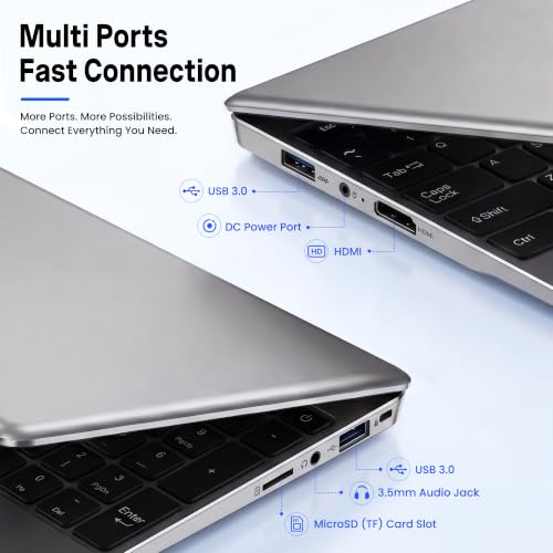 Image of Aurant 15.6 Inch Laptop Core i3, 8GB DDR4, 128GB SSD, Win 11 Home