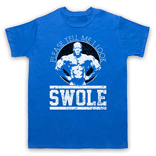 T-Shirt Bodybuilding Please Tell Me I Look Swole pour Entraînement en Salle