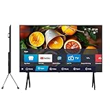 GTUOXIES 110 Inches Ultra HD 4K TV, Super Large Screen Monitor 3840x2160 Pixel, Experience Various Kinds of Content with High-Performance Picture Quality...