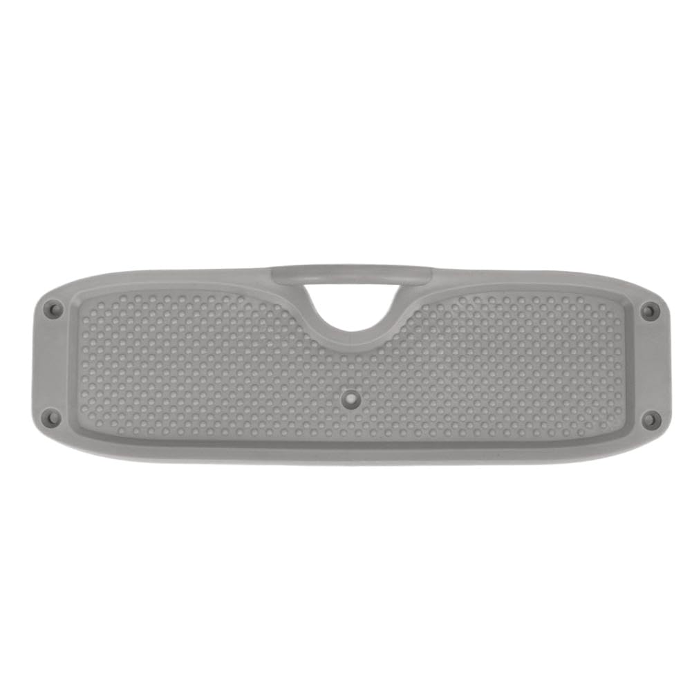 Ywbeqqywq Grey Transom Mounting Plate Pvc Outboard Mounting Engine Bracket Compatible With Inflatable Boat Rubber Dinghy Kayak Marine Yacht(Grey)